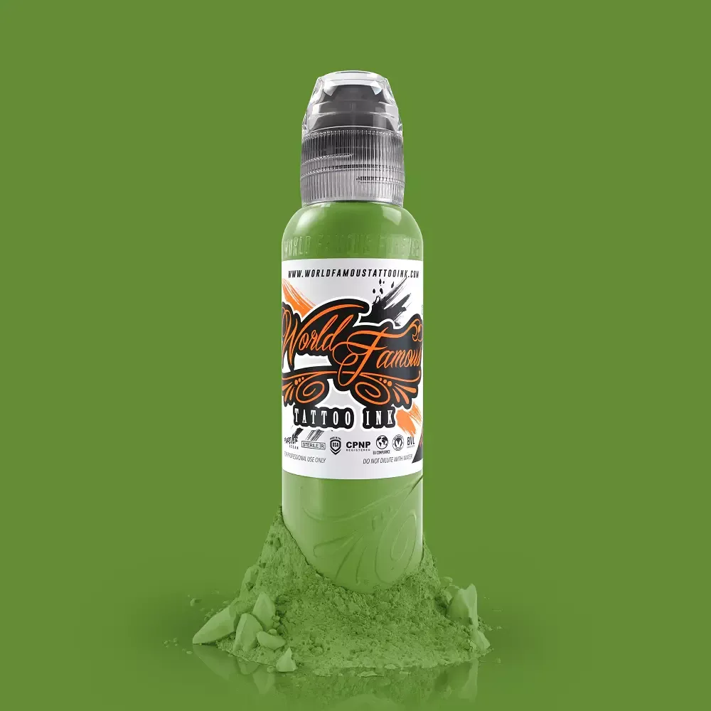World Famous Ink Iceland Green