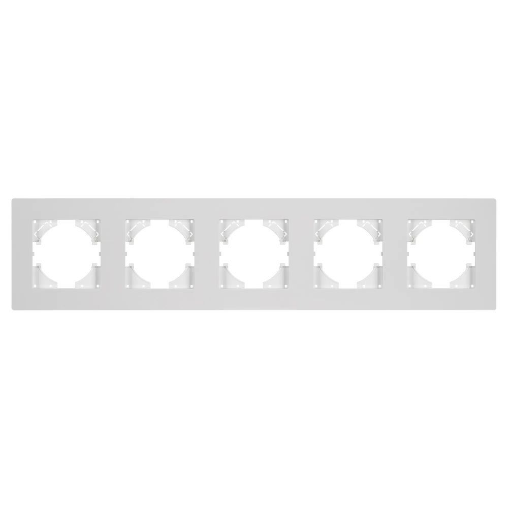 Рамка пластиковая FRM-PERIO-PL-5-WH (Arlight, -) 049762