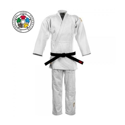 Кимоно для дзюдо IJF 2022 approved, белое 160
