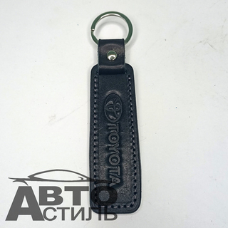 Брелок для ключей Кожа  ТОЙОТА TOYOTA  (Плоский)