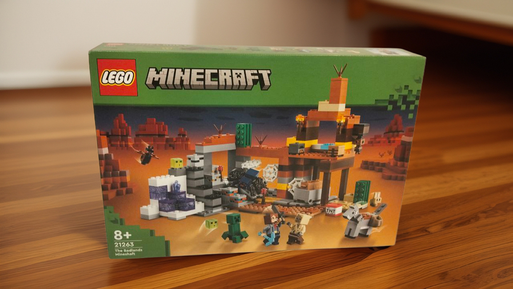 LEGO Minecraft 21263 «Шахта в Пустоши» — ресурсы, руды и моб-битвы