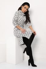 Платье Никс (светло-серое) П12755-4М LT Collection