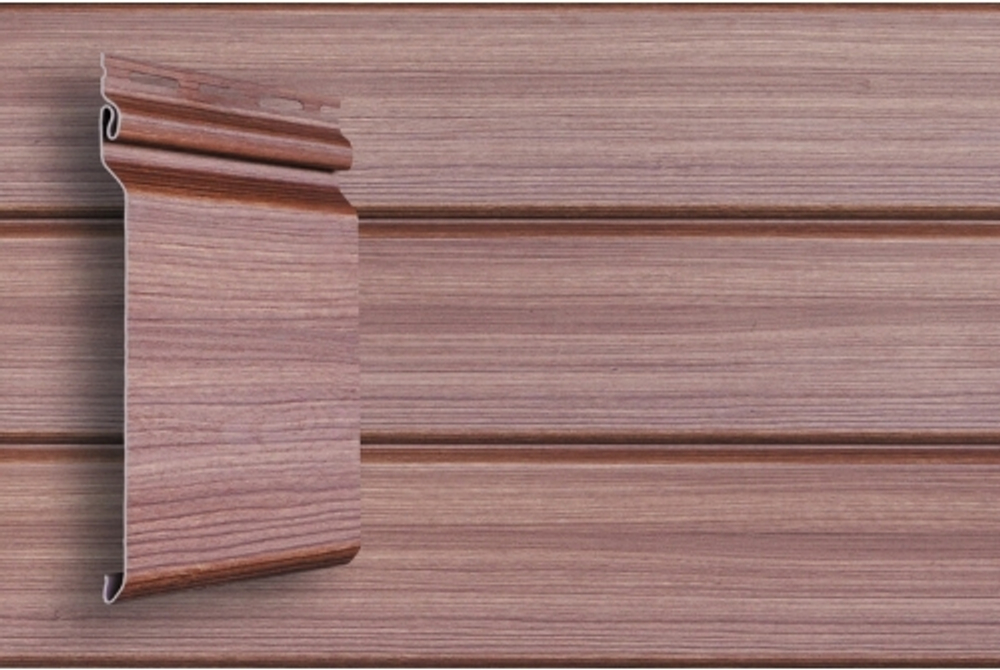 Сайдинг Grand Line Natural Брус 3,0 S7 Tundra Рябина