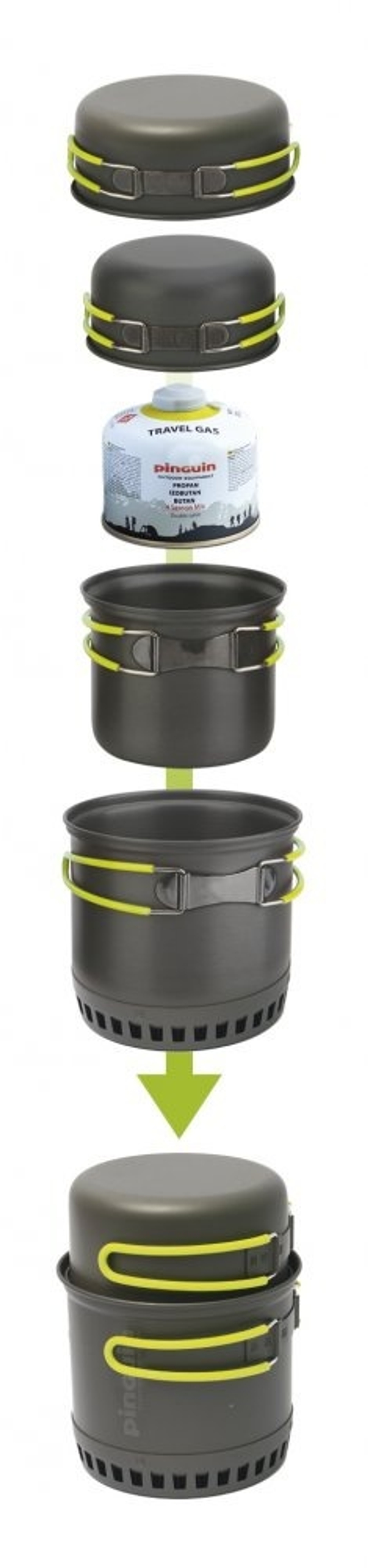 Набор посуды Pinguin Double X