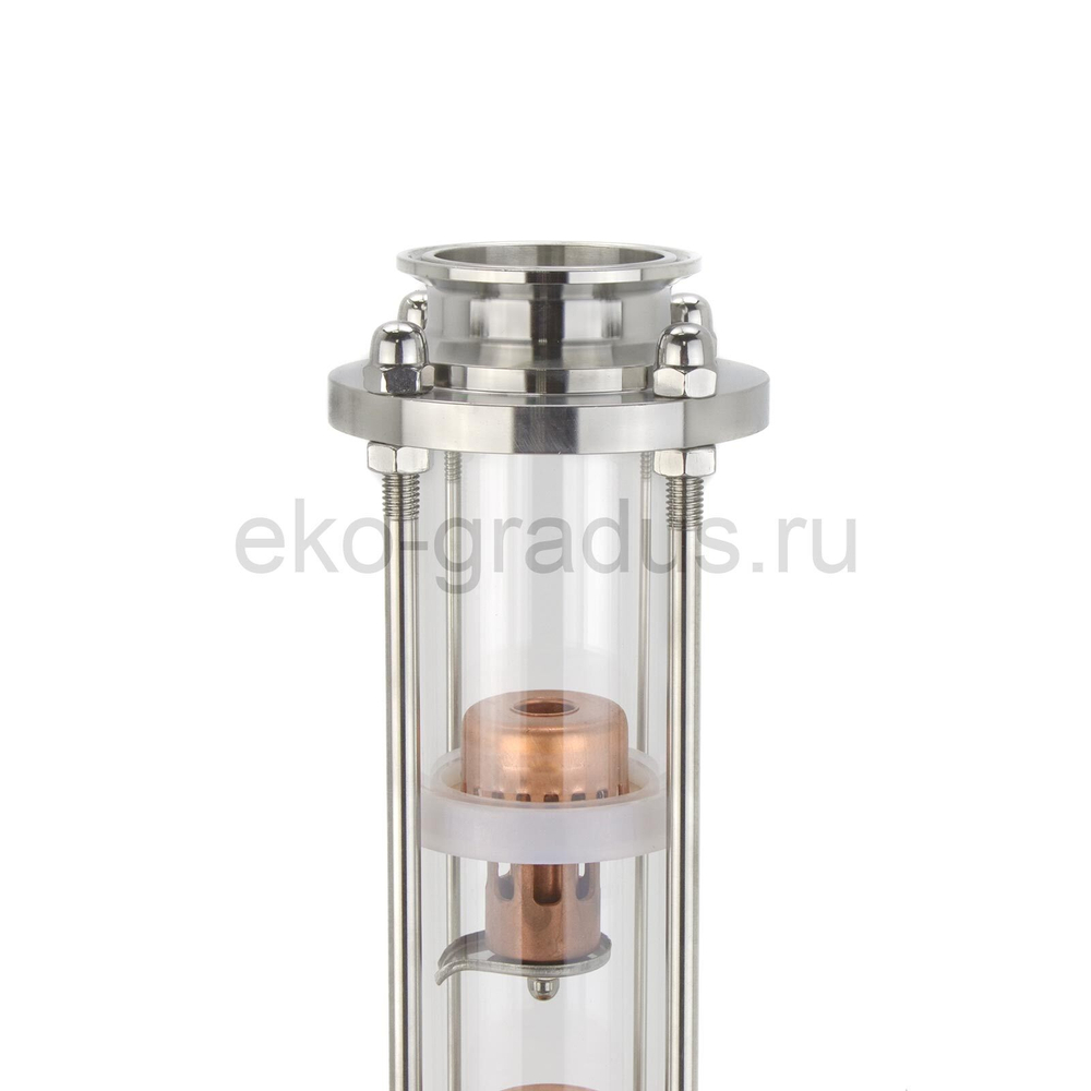 Тарельчатая колпачковая колонна (флейта) 2 дюйма, медная