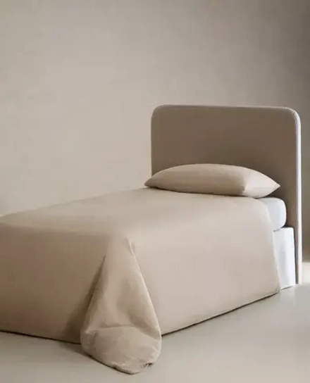 ZARA HOME ДЕТСКАЯ МУСЛИНОВАЯ ПРОСТЫНЯ, СЕРЫЙ