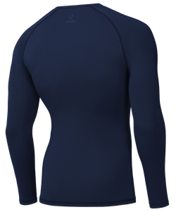 Футболка компрессионная с длинным рукавом Jögel PerFormDRY Baselayer Tee LS 2, темно-синий