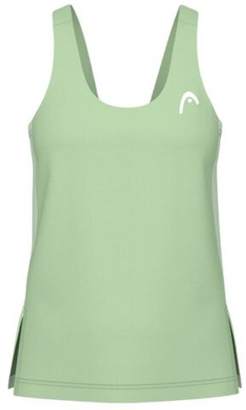 Футболка для девочки теннисная Head Girls Spirit Tank - зеленый