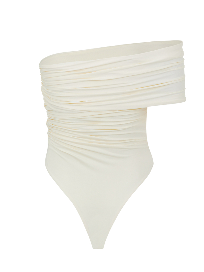 Боди asymmetrical — milk