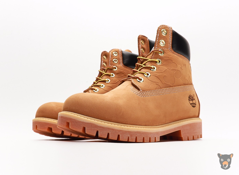 Ботинки Bape x Undefeated x Timberland 6 Inch Premium Boot Waterproof