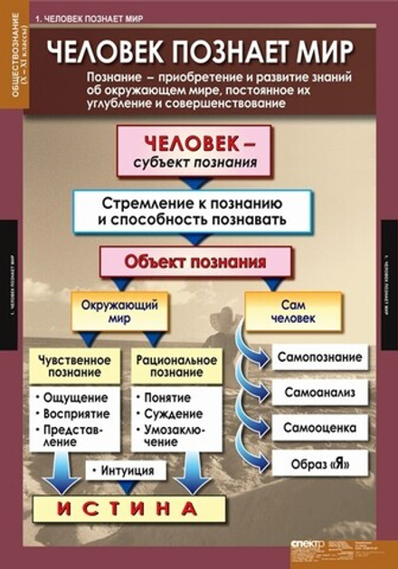 Комплект таблиц "Обществознание 10-11 класс" (11 табл)