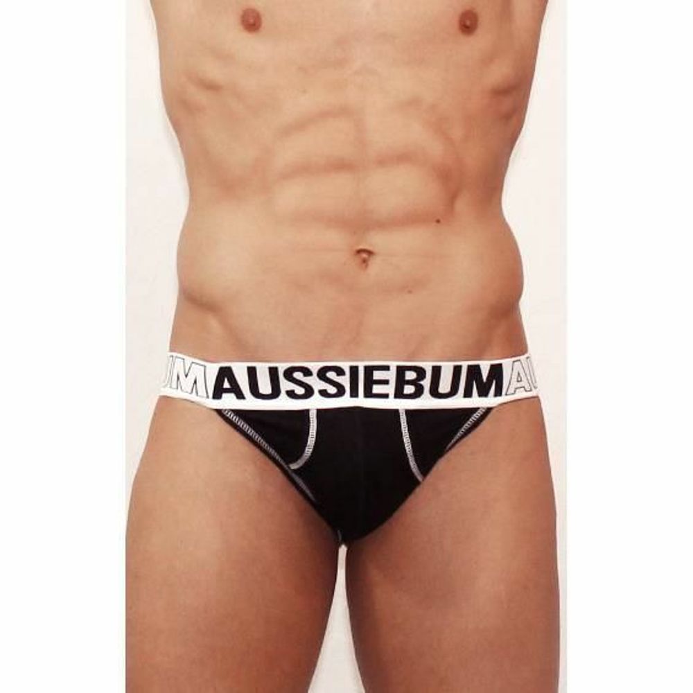 Мужские трусы джоки Aussiebum черные AB00324