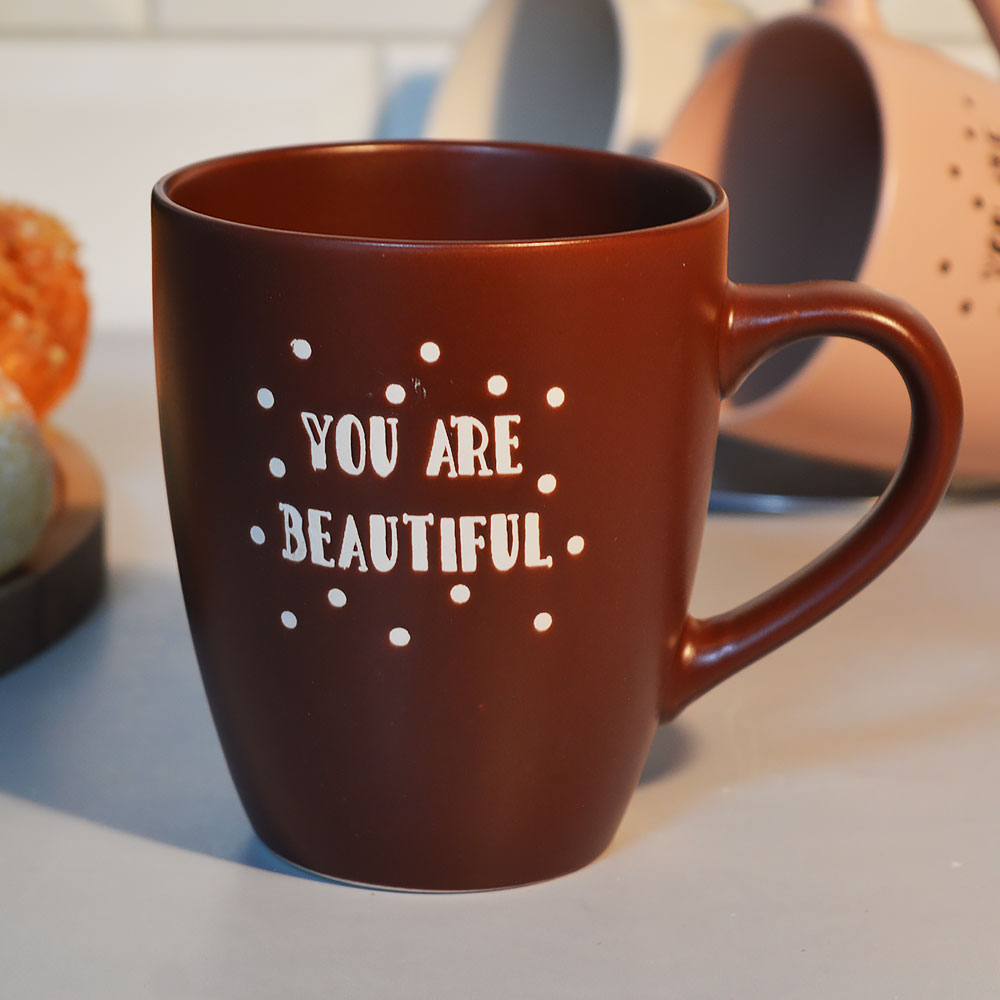 Набор кружек 4 предмета 330мл на подставке, 202393