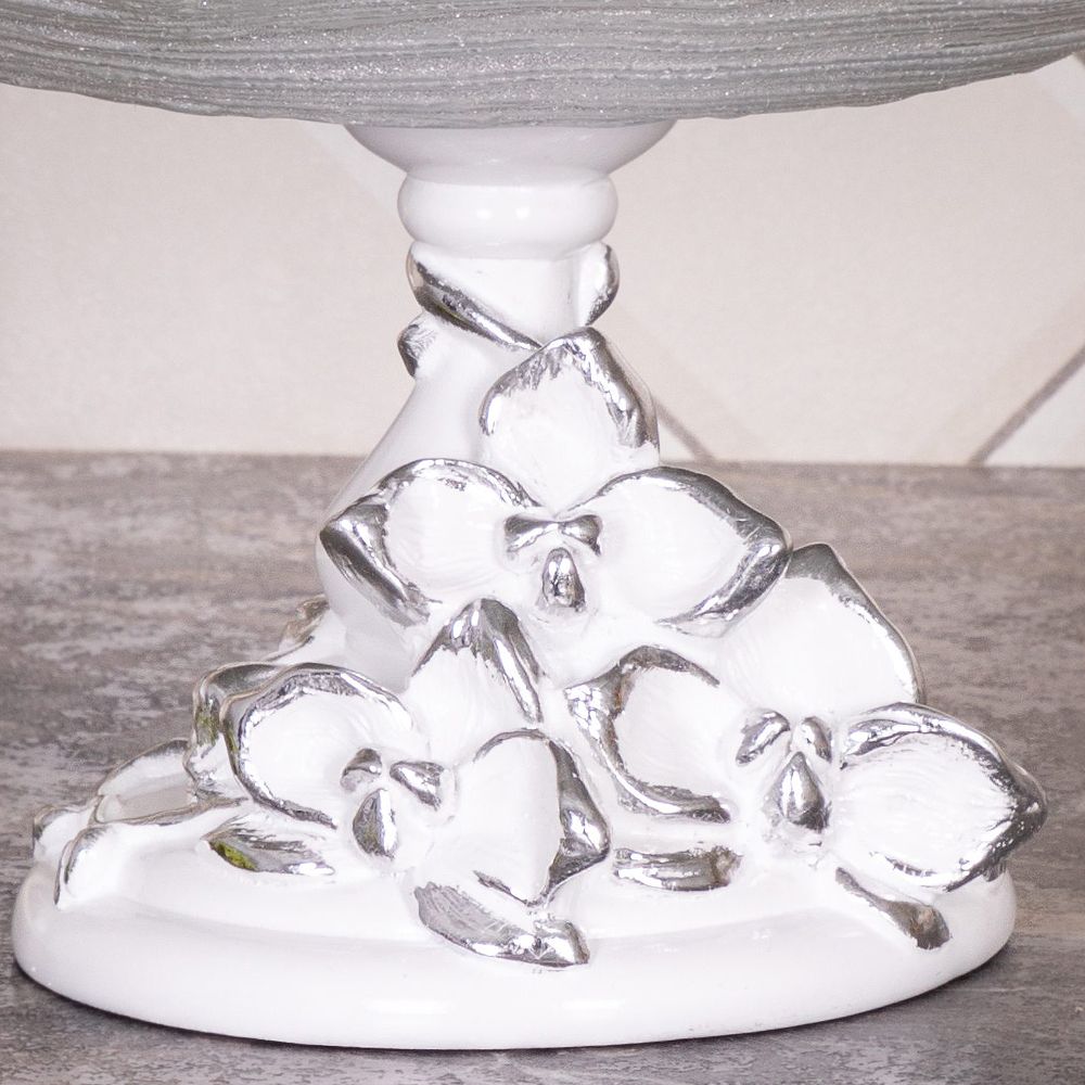 Фруктовница-конфетница Орхидея Лелия Бронза