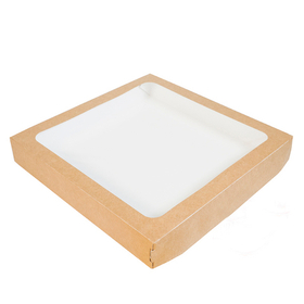 Коробка для пряников Eco tabox КРАФТ 26х26х4 см