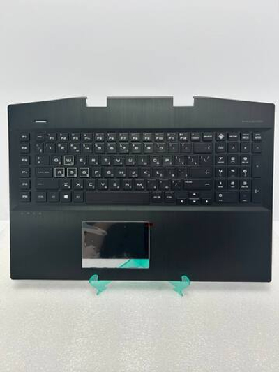 Топ-панель с клавиатурой RU для HP Omen 17-cb1 / 17-cb0 (L63808-251) (L62863-251)