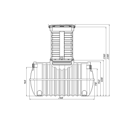 Станция биологической очистки Rostok Ground 4