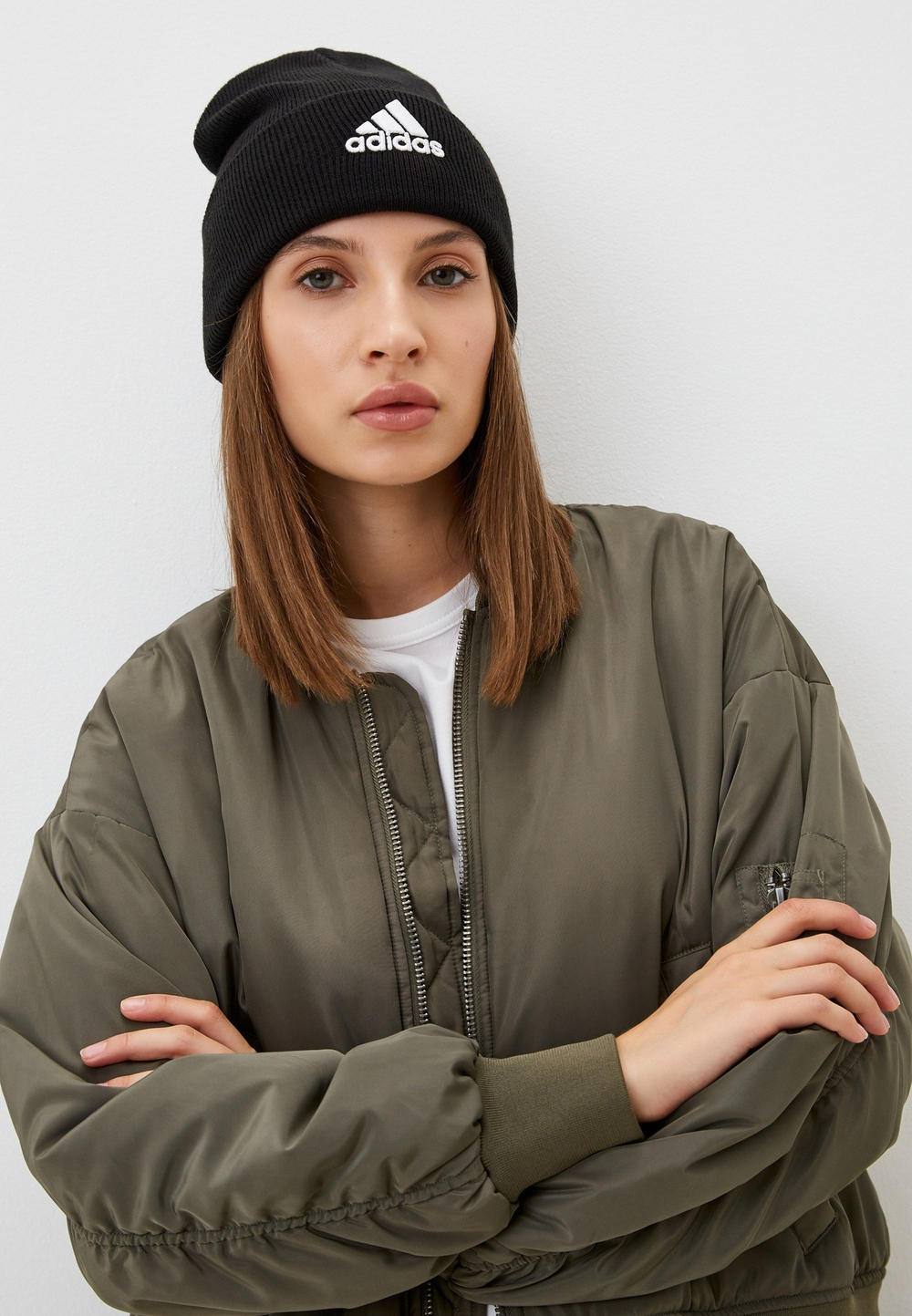 Шапка взрослая ADIDAS LOGO BEANIE CUF