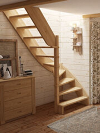 Лестница на второй этаж ЛС-92м Левая