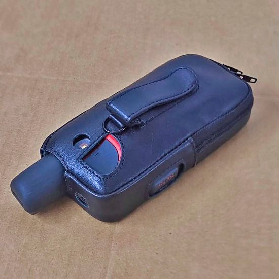 Чехол для Garmin GPSmap 67i кожаный зажим (02-134)