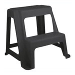 Табурет универсальный со ступенькой Черный 0,48,47х0,41м