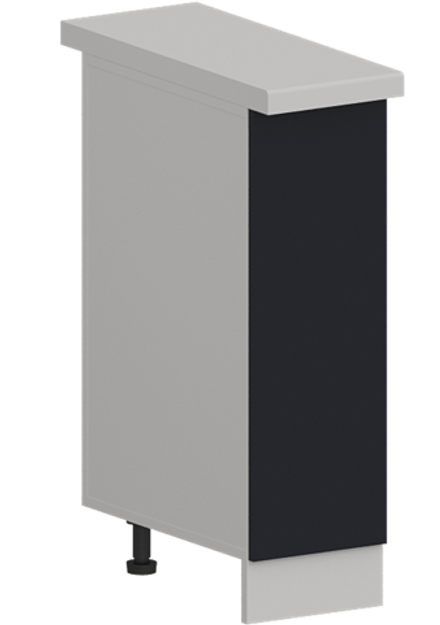 Кухня Модуль ШН 250 Белый / Индиго