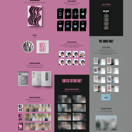 Альбом Stray Kids - MAXIDENT [GO ver. LIMITED]