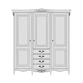 Шкафы 3 двери