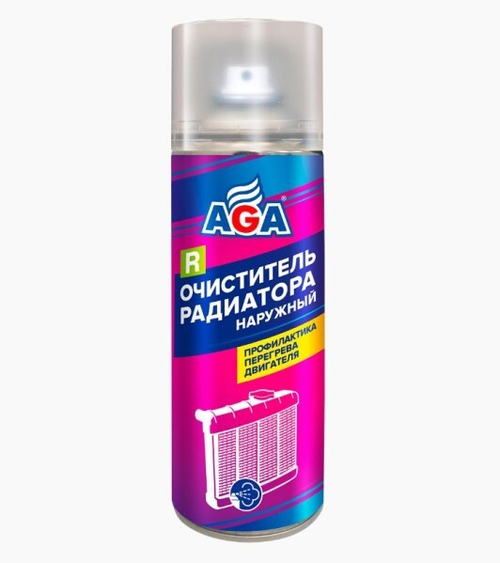 Очиститель радиатора 520 мл наружный (аэрозоль) (AGA)