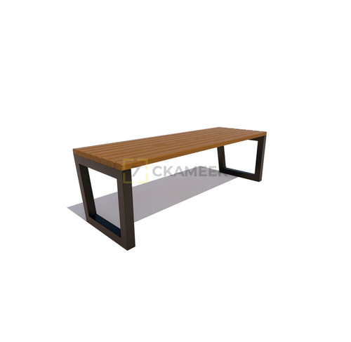 Скамейка садовая «Муром» (банкетка 1,2 м лиственница,40х60)