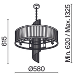 Подвесной светильник Maytoni MOD174PL-06G
