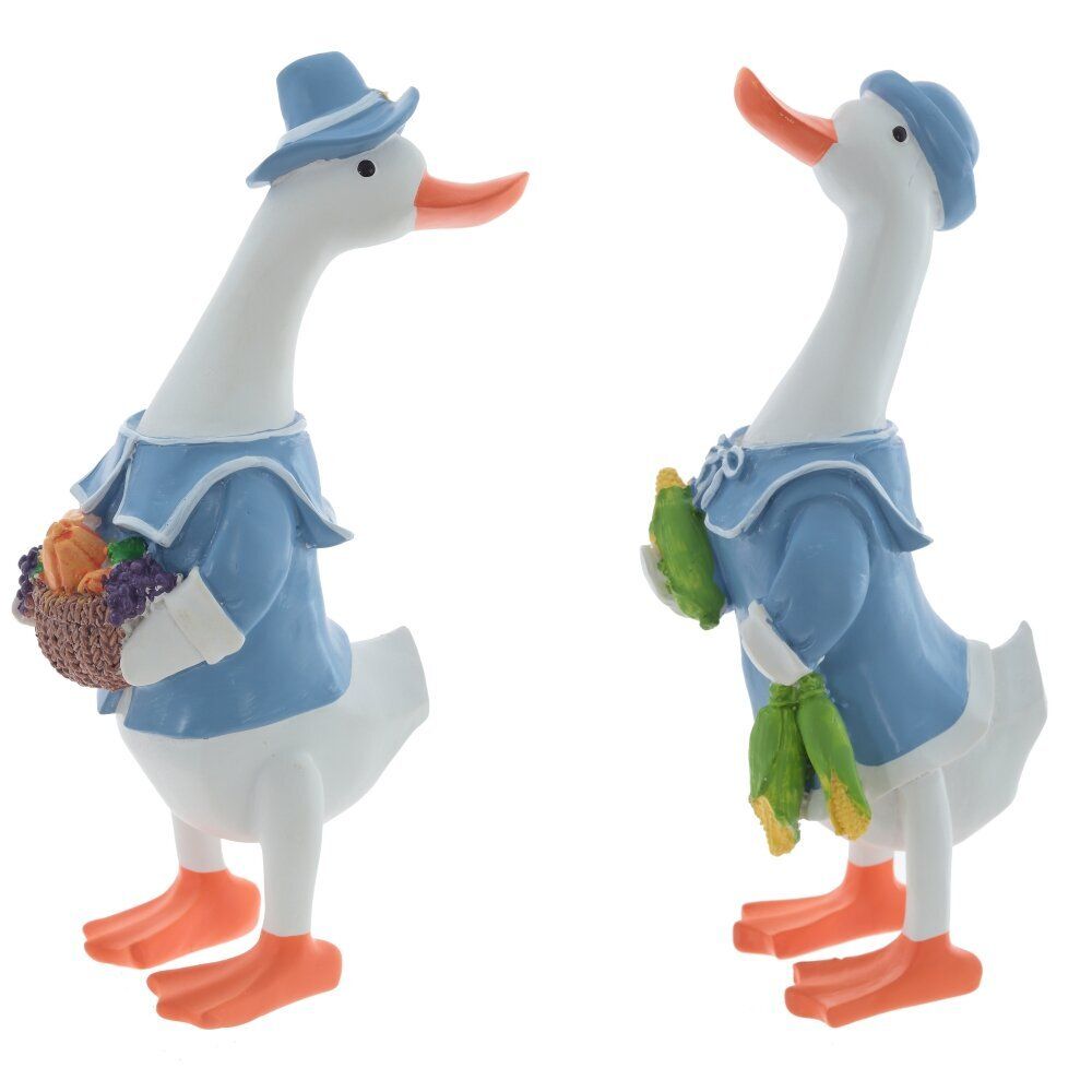 GAEM Набор из 2-х фигурок декоративных "Гусь", L27,5 W20 H14 см