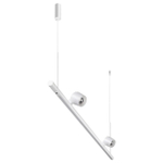 359308 OVER NT24 288 белый Светильник подвесной диммируемый (сенсер) IP20 LED 14W+14W 4000K 220-240V FERMO