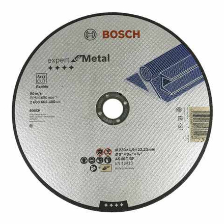 Круг по металлу отрезной 230*3,0мм, BOSCH