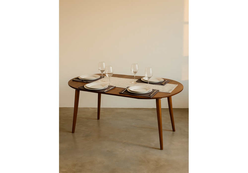 Стол деревянный Woodville Турин 80 (160) х 80 ольха