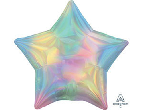 Шар фольга 19" "ПЕРЕЛИВЫ Пастель" ЗВЕЗДА