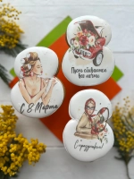 Имбирные пряники на 8 марта вкусный подарок