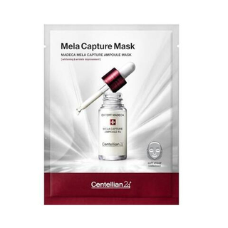 Centellian24 Маска тканевая для сияния кожи - Madeca lab mela capture ampoule mask, 25мл