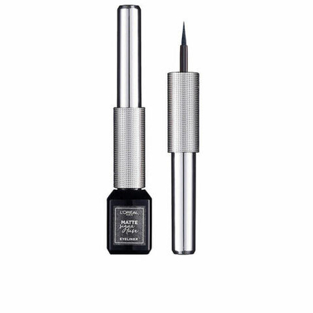 Контур для глаз Eyeliner L'Oreal Make Up Matte Signature 12-platini metal (3 ml)