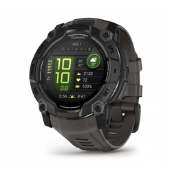 Умные часы Garmin Instinct 3 50mm Amoled Black with Charcoal Silicone 010-03020-40