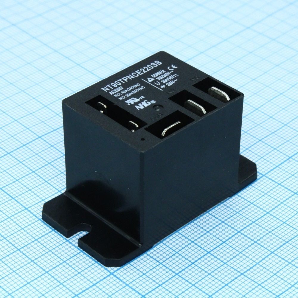 Реле электромагнитное NT90TP-N-C-E-AC220V-S-B (NT90TPNCE220SB)