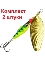 Блесна вертушка FISH SHELL-3 12,0g, 62 , 1 шт