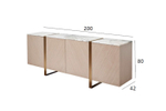 Комод Garda Decor 200*42*80 см