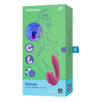 Satisfyer Sunray - вибратор с бесконтактным стимулятором клитора (+приложение)