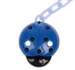 2932012 Держатель для пустышки «Божья коровка», на цепочке, цвет синий