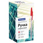 Ручка шариковая OfficeSpace красная, 0,7мм, 1шт