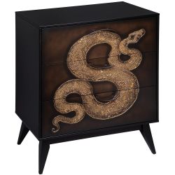 Комод Серпентис с 3 ящиками Найт