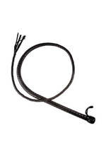 Кнут кожаный черный (Цвет: черный)