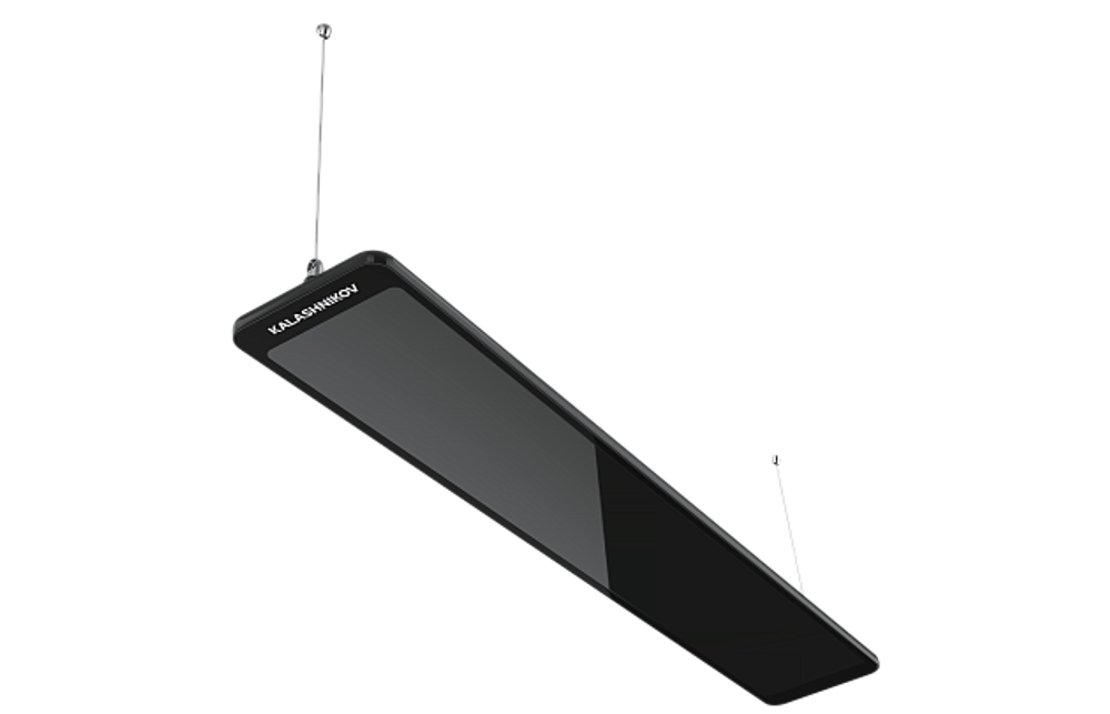 Инфракрасный обогреватель KALASHNIKOV из закаленного стекла KIRH-GSB-E05-12