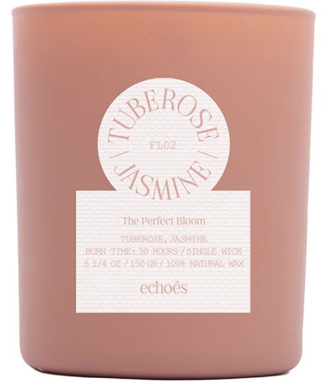 Tuberose & Jasmine, свеча Perfect Bloom collection, Echoes